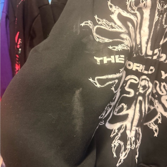 Millii Merch Black/White Graphic Women's Sweats Set - Picture 2 of 5